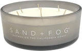 Sand + Fog Scented Candle - White Pumpkin – Additional Scents and Sizes – 100% Cotton Lead-Free Wick - Luxury Air Freshening Jar Candles - Perfect Home Decor – 12oz