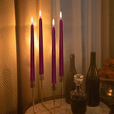 Unscented 12" Taper Candles - Red, Set of 14