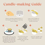 Candle Making Kit  - Easy Use Homemade Candle Kit - DIY for Beginners