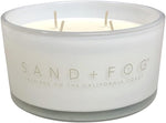 Sand + Fog Scented Candle - White Pumpkin – Additional Scents and Sizes – 100% Cotton Lead-Free Wick - Luxury Air Freshening Jar Candles - Perfect Home Decor – 12oz