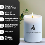 Scented Candle for Home, Sage & Bergamots ,Candle, 50 H Long Lasting, Soy Candle, Cleansing, Gift Box, 8.3oz