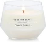 Yankee Candle Studio Medium Candle, Coconut Beach, 10 oz