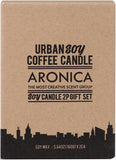 , Coffee Scented Candle Set of 2 - Perfect Valentine's Day Gift  Kitchen Odor Candles  with Coffee  Espresso