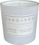 Sand + Fog Scented Candle - White Pumpkin – Additional Scents and Sizes – 100% Cotton Lead-Free Wick - Luxury Air Freshening Jar Candles - Perfect Home Decor – 12oz