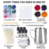 Candles Making Kit for Adult Christmas DIY Gift Supplies Beginner,