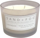 Sand + Fog Scented Candle - White Pumpkin – Additional Scents and Sizes – 100% Cotton Lead-Free Wick - Luxury Air Freshening Jar Candles - Perfect Home Decor – 12oz