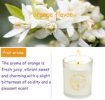 2 Pack Scented Candles, Sage + Orange, Scented Jar Candle - Aromatherapy Scented Candles, Long Lasting Soy Wax Candle, 12 oz