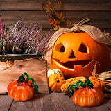 Thanksgiving Glass Pumpkin Fall Glass Pumpkin Harvest Glass Pumpkin Spotted Pumpkin Glass Crafts for Fall Thanksgiving Halloween