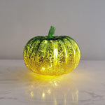 Life has light,Halloween Glass Pumpkins, Mercury Glass Light JPumpkins with Timer, Suitable for Halloween Pumpkin Decoration Fall and Thanksgiving Decorations, Party Decorations, Gradient Color