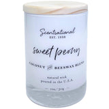 Sweet Peony Scented Candle 11 OZ