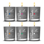 Scented Candle Gift Set – (6 x 2 Oz / 60g) - Aromatherapy S