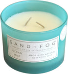 Sand + Fog Scented Candle - White Pumpkin – Additional Scents and Sizes – 100% Cotton Lead-Free Wick - Luxury Air Freshening Jar Candles - Perfect Home Decor – 12oz