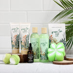 Summer Spa Gift Baskets for Women 11pcs Mint Scent Bath Spa Gifts Set