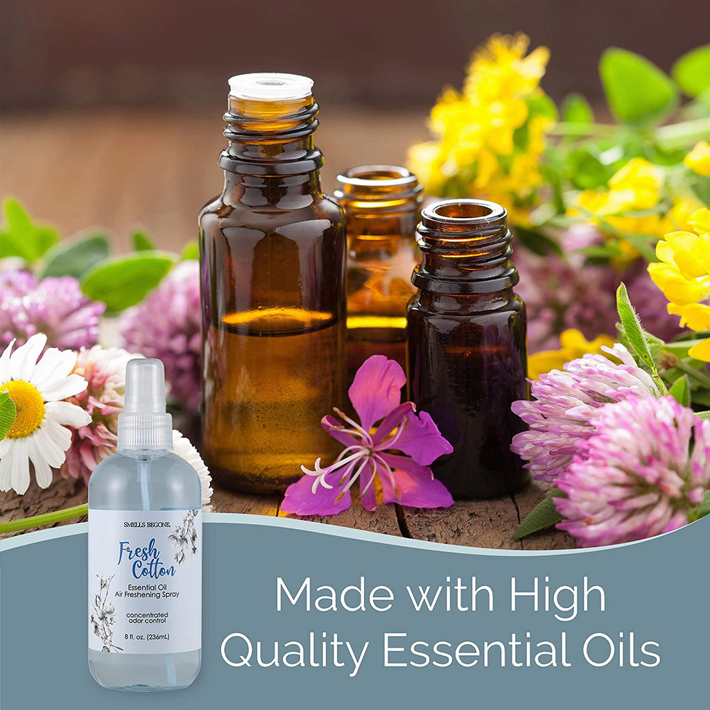 smells begone lavender flower Essential Oil Air Freshener Spray - Odor Eliminator