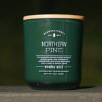Pine Christmas Scent Wooden Wick 11 oz Natural Soy Scent