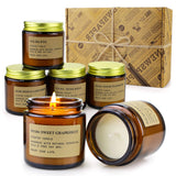 6 Pack Candles for Home Scented Aromatherapy Candle Gift Set