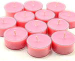 Scented  Soy Tealight Candles, 12 Pack s - Highly Scented - Made with Soy Wax Handmade in Summer Scents