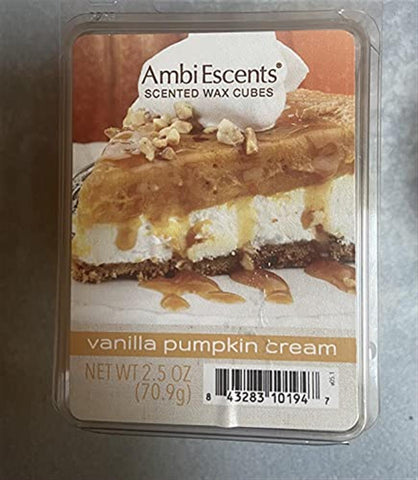 AMB Vanilla Pumpkin Cream Wax Melts2.5 oz 6 Cubes