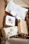 Lavender. Relax Gift Basket. Handmade Soaps. Herbal Bath Salt.Gift Set
