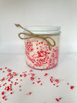 Peppermint Candle, Soy Candle, Holiday Candle, 15 Ounce Candle,