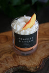 Peaches and Cream Dessert Candle