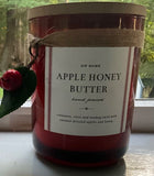 Apple Honey Butter DW Home 2 Wick X-Large 26.7 oz Candle With Wooden Lid Fall