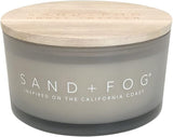 Sand + Fog Scented Candle - White Pumpkin – Additional Scents and Sizes – 100% Cotton Lead-Free Wick - Luxury Air Freshening Jar Candles - Perfect Home Decor – 12oz