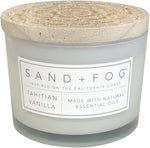 Sand + Fog Scented Candle - White Pumpkin – Additional Scents and Sizes – 100% Cotton Lead-Free Wick - Luxury Air Freshening Jar Candles - Perfect Home Decor – 12oz