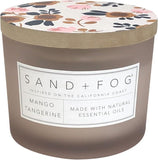 Sand + Fog Scented Candle - White Pumpkin – Additional Scents and Sizes – 100% Cotton Lead-Free Wick - Luxury Air Freshening Jar Candles - Perfect Home Decor – 12oz