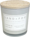 Sand + Fog Scented Candle - White Pumpkin – Additional Scents and Sizes – 100% Cotton Lead-Free Wick - Luxury Air Freshening Jar Candles - Perfect Home Decor – 12oz