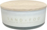 Sand + Fog Scented Candle - White Pumpkin – Additional Scents and Sizes – 100% Cotton Lead-Free Wick - Luxury Air Freshening Jar Candles - Perfect Home Decor – 12oz