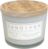 Sand + Fog Scented Candle - White Pumpkin – Additional Scents and Sizes – 100% Cotton Lead-Free Wick - Luxury Air Freshening Jar Candles - Perfect Home Decor – 12oz