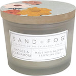 Sand + Fog Scented Candle - White Pumpkin – Additional Scents and Sizes – 100% Cotton Lead-Free Wick - Luxury Air Freshening Jar Candles - Perfect Home Decor – 12oz