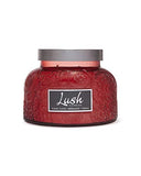 20oz Large Scented Candle Jar with Lid- Lush - 95 Hours