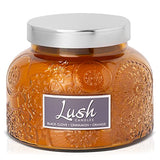 20oz Large Scented Candle Jar with Lid- Lush - 95 Hours