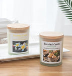2 Pack Scented Candles, Sage + Orange, Scented Jar Candle - Aromatherapy Scented Candles, Long Lasting Soy Wax Candle, 12 oz