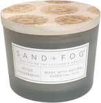 Sand + Fog Scented Candle - White Pumpkin – Additional Scents and Sizes – 100% Cotton Lead-Free Wick - Luxury Air Freshening Jar Candles  Perfect Home Decor – 12oz
